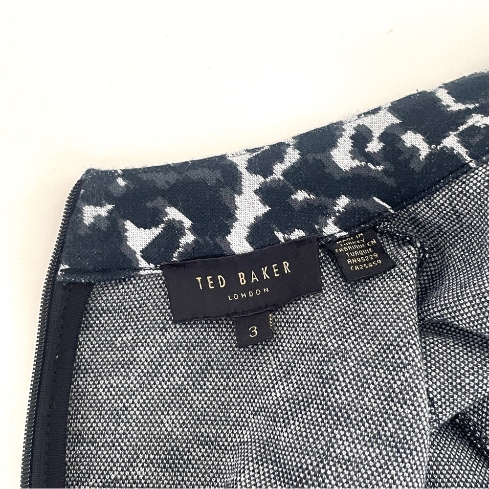 Ted Baker Leopard Print Midi Dress - Picture 7 of 12